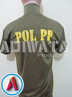 Seragam PDH Pamong Praja kaos belakang